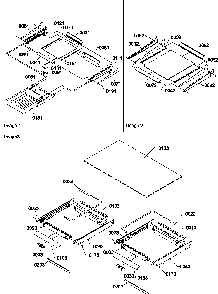 Shelving Assemblies Diagram and Parts List for THI21TL-P1302602WL  Amana Refrigerator