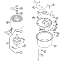 ELECTRICAL COMPONENTS Diagram and Parts List for GC100  Jenn-Air Food Waste Disposer