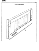 DOOR Diagram and Parts List for 4001EMC  Jenn-Air Microwave