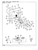 Part Location Diagram of WP310876 Whirlpool Door Gasket