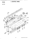 Part Location Diagram of 04100846 Whirlpool Control Panel