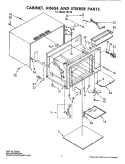 Part Location Diagram of 701045 Whirlpool BUTTON
