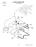 BODY Diagram and Parts List for 21336  Jenn-Air Microwave Oven Combo