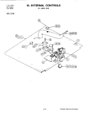 INTERNAL CONTROLS (LOWER) Diagram and Parts List for 21336  Jenn-Air Microwave Oven Combo
