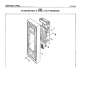 Part Location Diagram of 701256 Whirlpool PANEL, SWITCH Mounting