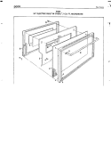 DOOR Diagram and Parts List for W200  Jenn-Air Microwave Oven Combo