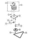 Part Location Diagram of 882699 Whirlpool Drive Gear Kit