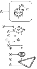 Part Location Diagram of 776327 Whirlpool PLATE-MTR