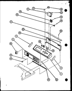 Section 6 Diagram and Parts List for LG2412 P7762218W W Amana Dryer