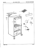 Part Location Diagram of 66973-1 Whirlpool CONTROL, TEMPERATURE