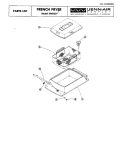 FRENCH FRYER Diagram and Parts List for 800163  Jenn-Air Cooktop