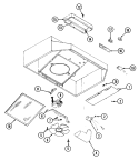 Part Location Diagram of 47001060 Whirlpool Bracket motor