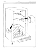 FREEZER COMPARTMENT Diagram and Parts List for JDF15  Jenn-Air Freezer