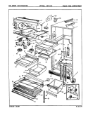 Part Location Diagram of 60570-18 Whirlpool FRAME, SHELF