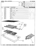 Part Location Diagram of 700492 Whirlpool GRILL ELEMENT ASSEMBLY