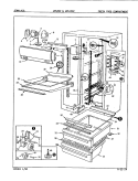 Part Location Diagram of 65618-4 Whirlpool FRAME, SHELF