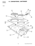 CONVENTIONAL CARTRIDGE Diagram and Parts List for A100  Jenn-Air Cooktop