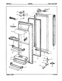 Part Location Diagram of 68060-1 Whirlpool Knob Dial