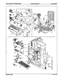 ICE MAKER Diagram and Parts List for JRTI234 8C05A Admiral Refrigerator