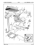 Part Location Diagram of 404062-1 Whirlpool SCREW, FAN MOTOR MOUNTING
