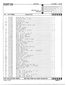 Cylinder And Drive Page 2 Diagram and Parts List for 7368A  Norge Dryer