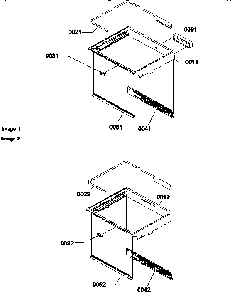 Deli & Crisper Assemblies Diagram and Parts List for BXF19TW-P1311901WW  Amana Refrigerator