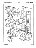 Part Location Diagram of 60570-31 Whirlpool FRAME, SHELF