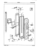 Part Location Diagram of 68121-21 Whirlpool Overlay