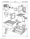 Part Location Diagram of 60656-1 Whirlpool Air Duct