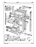 Part Location Diagram of 66670-2-WW Whirlpool OUTER PANEL F.F. (WHITE)