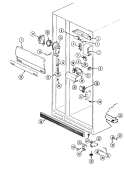 Part Location Diagram of 67113-5 Whirlpool SHIELD, LIGHT