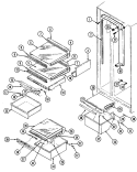 Part Location Diagram of 67308-5 Whirlpool HOLDER, WINE BOTTLE