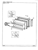 FREEZER DOOR (B / M DJ24A) Diagram and Parts List for JRT175A DJ23A Jenn-Air Refrigerator