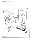 FRESH FOOD COMPARTMENT Diagram and Parts List for JRT196 BJ55B Jenn-Air Refrigerator