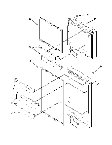 Door Parts Diagram and Parts List for 10676399410  Kenmore Refrigerator