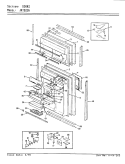 Part Location Diagram of 68675-2 Whirlpool NLAPERIMETER TRIM BOTTOM