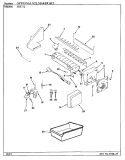 Part Location Diagram of 65102-1 Whirlpool GEAR SHAFT