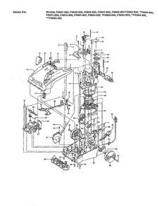 Main Body Diagram and Parts List for F5869-900  Hoover Steamer