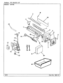 ICE MAKER KIT (B / M BY07A) Diagram and Parts List for IMT106 BYO7A Maytag Ice Maker