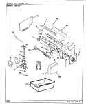 ICE MAKER KIT (B / M BY09A) Diagram and Parts List for IMS106 BY09A Maytag Ice Maker