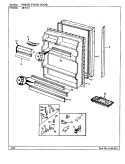 Part Location Diagram of 68473-5-AM Whirlpool PANEL, OUTER (ALM)