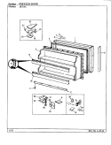 Part Location Diagram of 68660-1 Whirlpool HANDLE NLA