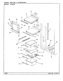 Part Location Diagram of 68732-4 Whirlpool Sub 61001143