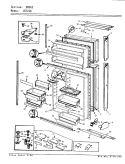 Part Location Diagram of 68666-1 Whirlpool HANDLE