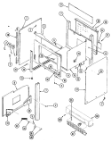 Part Location Diagram of 04100628 Whirlpool Side Panel