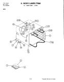 BODY - LINER / TRIM - LOWER OVEN Diagram and Parts List for W266  Jenn-Air Microwave Oven Combo