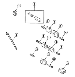 Terminals Diagram and Parts List for SSE307WF1500  Speed Queen Dryer