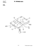 BURNER BOX (C236B, B - C, NGB) Diagram and Parts List for C236NGB  Jenn-Air Cooktop