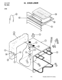 OVEN LINER (W246) Diagram and Parts List for W246  Jenn-Air Wall Oven