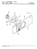 BLOWER MOTOR - COOLING (W156 - C & W156W - C) Diagram and Parts List for W156-C  Jenn-Air Wall Oven